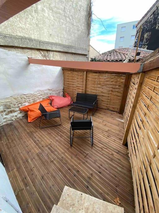 Appartement Secteur Gare Et Place De La Comedie, Wifi & Climatisation モンペリエ エクステリア 写真